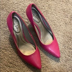 LifeStride Pink Kitten Heels